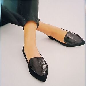 BRAND NEW REPORT SLIP-ON WOMEN"S POINTY TOE FLATS
